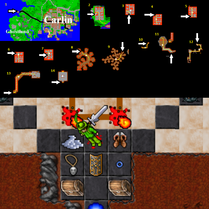  Real Map Mobile Android Tibia OTS