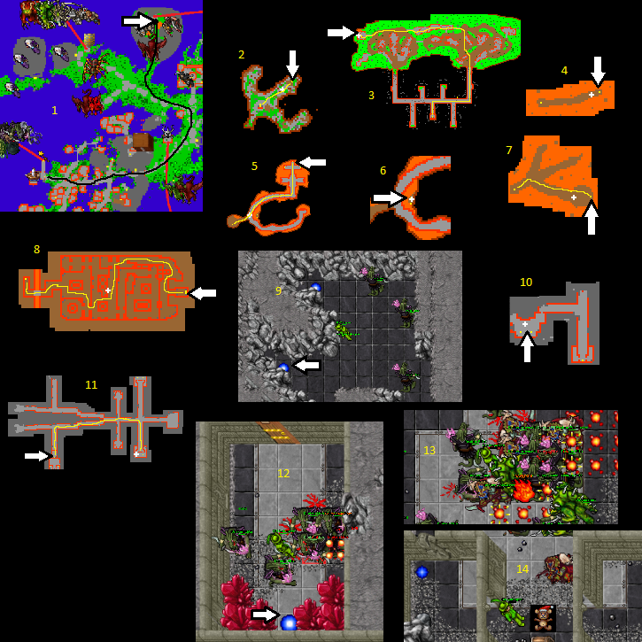 Tibia - Life Ring Quest 