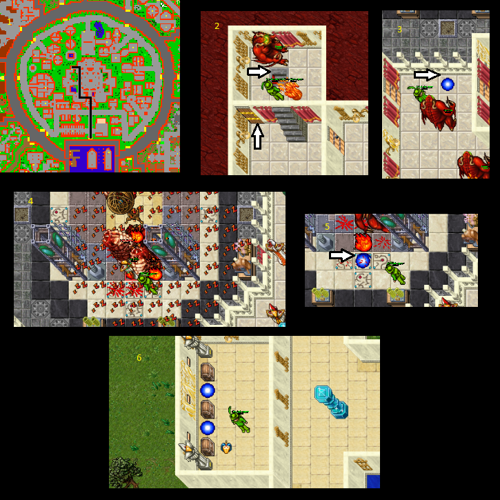 TIBIA QUESTS IMPORTANTES EM SERVIDOR NOVO - LIFE RING 